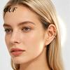 Alloy Ear Jewelry 1 Pc Cute Cat Cuff Earring for Women, Funny Kitten Clip on Earrings Women Animal Cartilage Wrap Around Earring, Non Piercing Crawler