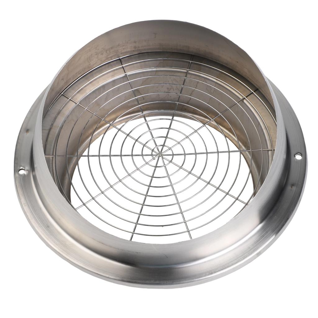 Stainless Steel Air Vent Cap Wall Ceiling Exhaust Duct Cover  Outlet Ventilation Exhaust Grille Cover Rain Cover Heating Cooling