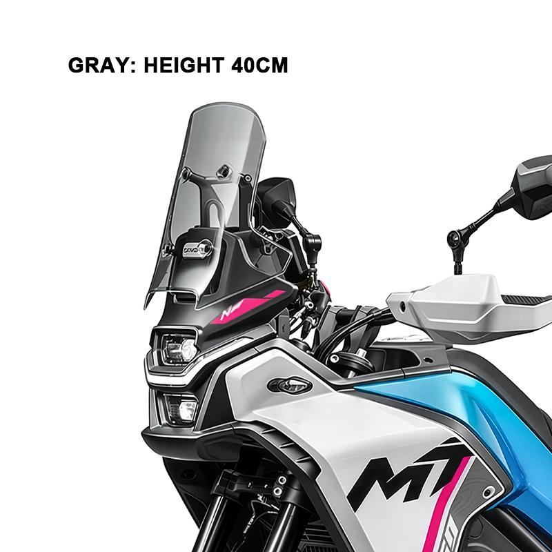 450MT Motorcycle Accessories Windscreen Wind Deflectors Widening Front Windshield Raised Windscreens For CFMOTO CF 450 MT MT450