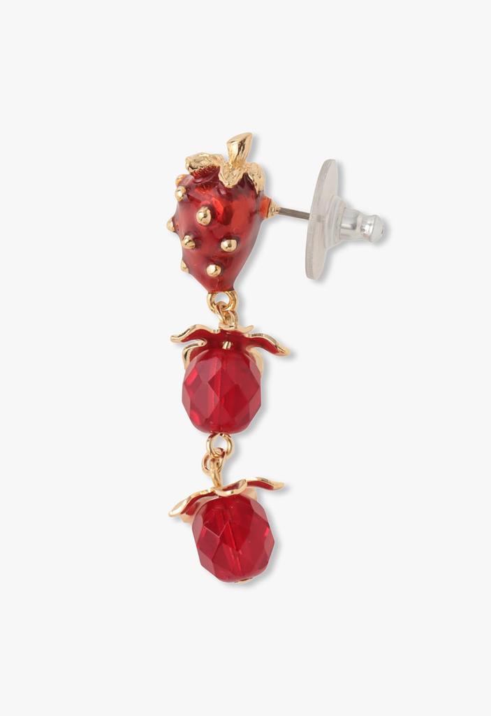 Anna Sui Strawberry Motif Swing Earrings SAMA1489 XR