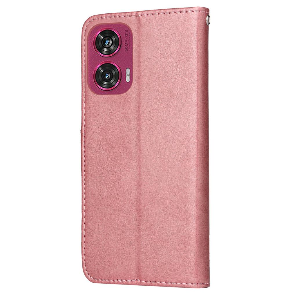 For Motorola Edge 50 Fusion 5G/G96 5G Case Wallet PU Leather Folio Flip Phone Cover