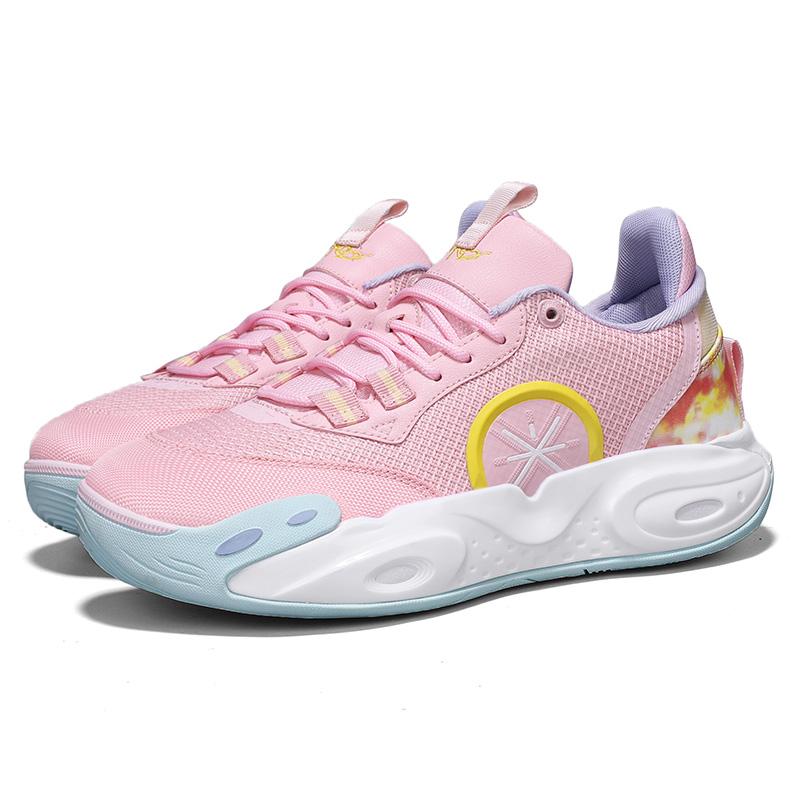 

Технология высокой амортизации отскока легкий вес противоскользящие износостойкие поддержка сбалансированные кроссовки для баскетбола с круглым носком 45