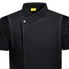 Chef Coat Jacket Short Sleeve Catering Shirt Breathable Workwear Cooking Clothes Apparel Uniform for