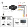 HDMI Compatible To RCA Converter AV CV SB L R Video Box HD 1080P 1920*1080 60Hz 2 AV Support TV NTSC PAL Output To AV