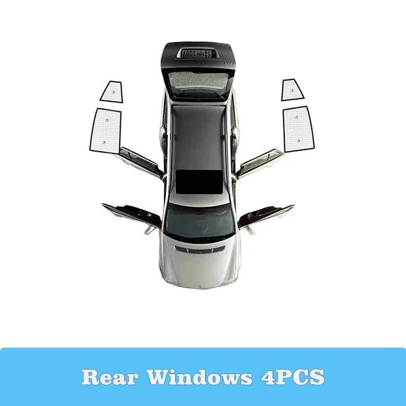 For Toyota Corolla Touring Sports 2024 Accessories E210 2018- Car Full Sun Visors Window Coverage Sunshades Shading Covers Rear Windows