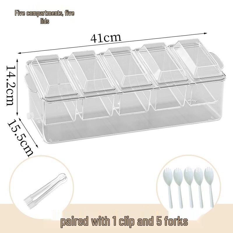 cmaos Compartmentalized Food Storage Container