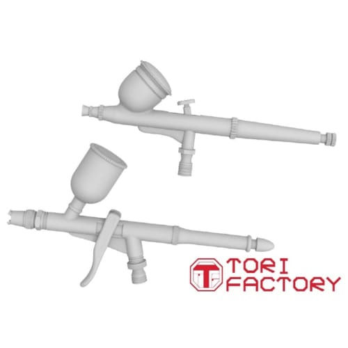 Tori Factory 1/12 IDEA Series Modeling Painting Tool Set 1 with Resin Hands, Resin Kit ID-13, Molded Color