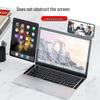 Aluminiumlegierung Dual-Bildschirmhalterung für Laptop & Mobiltelefon