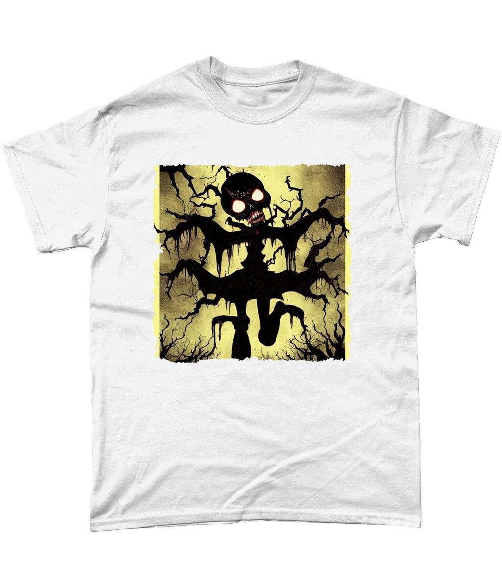 

Scary Zombie Halloween Horror T Shirt Witches Pumpkins 4XL