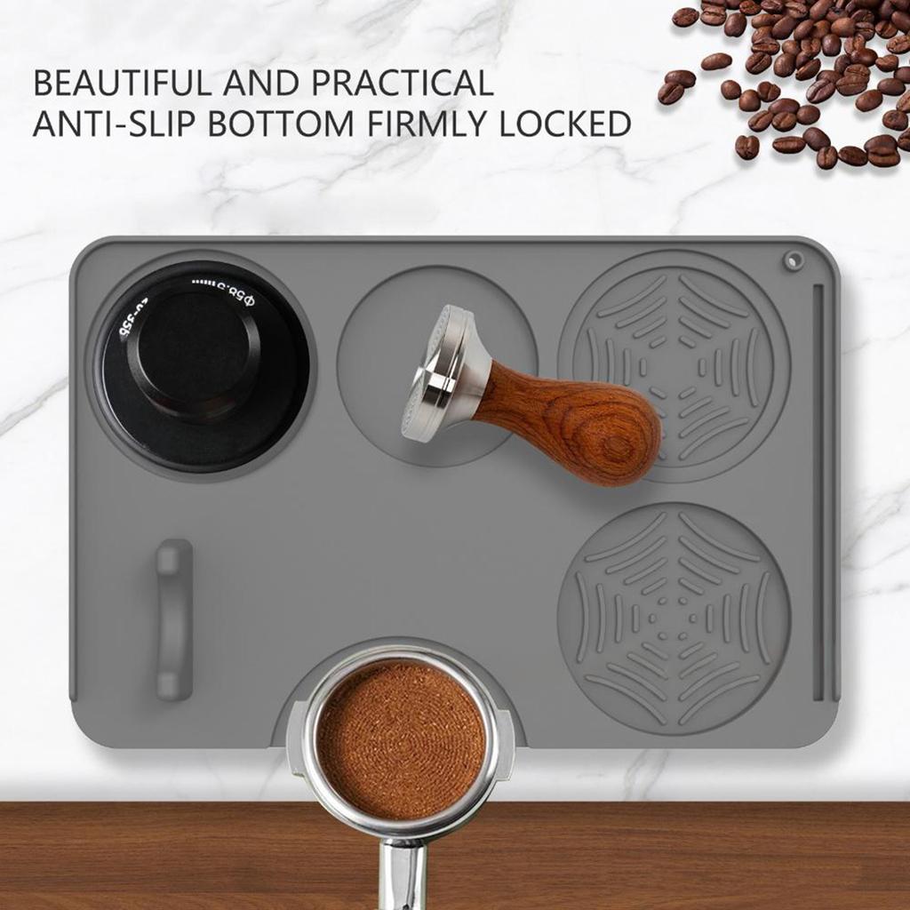 Multifunctional Silicone Coffee Puck Pad Nonslip Base Replacement For Espresso Machine Easy Cleaning Accessories
