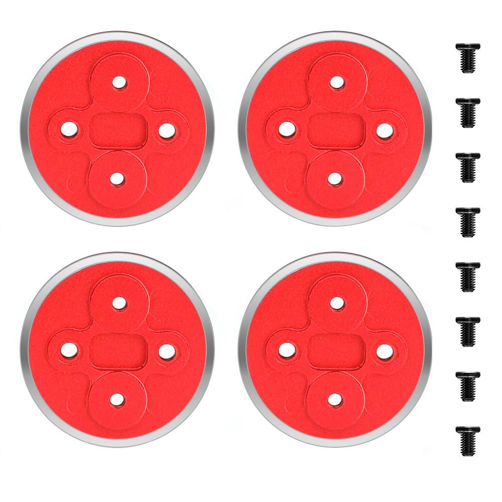 

(H0826)4 шт. Оновлені металеві кришки двигуна запобігають подряпинам пропелерів для MAVIC MINI червоний