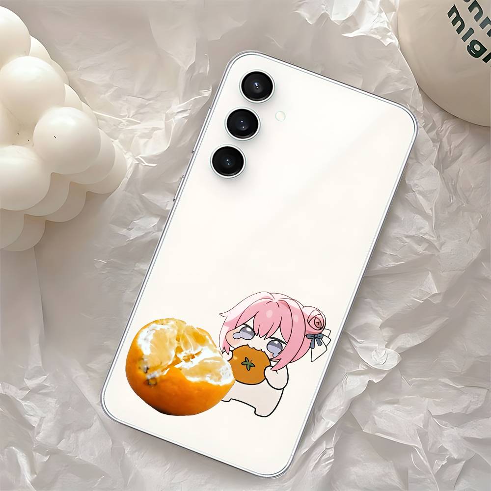 Cute D-doro Nikke Doro Phone Case For Samsung Galaxy S21 S22 S23 S24 S25ULTRA FE Ultra Plus5G A52S Transparent Cover