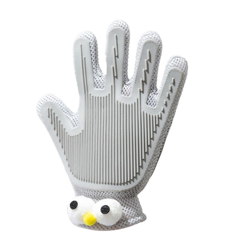 

Silicone Massage and Deshedding Glove for Gentle Pet Care Comfortable Contact Ideal for Home Use