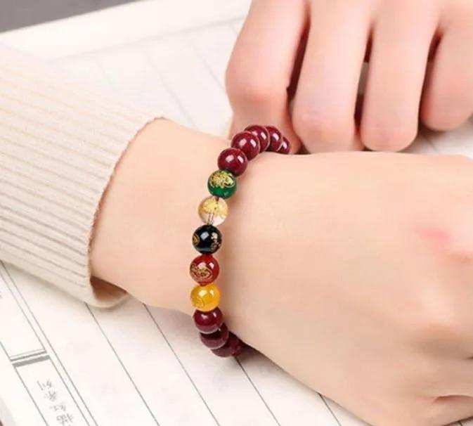 Bracelets For Men In Natural Stones Diameter 8mm High Quality Materials Birthday