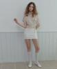Teuwi Bonir Folding Mini Skirt