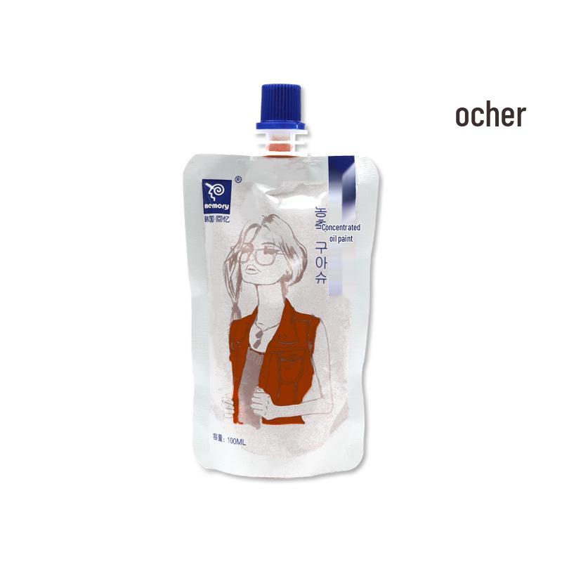 Portable 100ML Memory Gouache Paint with Refill - Ideal for Art Exams and Student Training