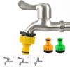Hose Quick Connector 16mm Nipple Female Threaded Hose Faucet Adapter Garden Watering Irrigation Fittings Universal 1/2"3/4" Inch