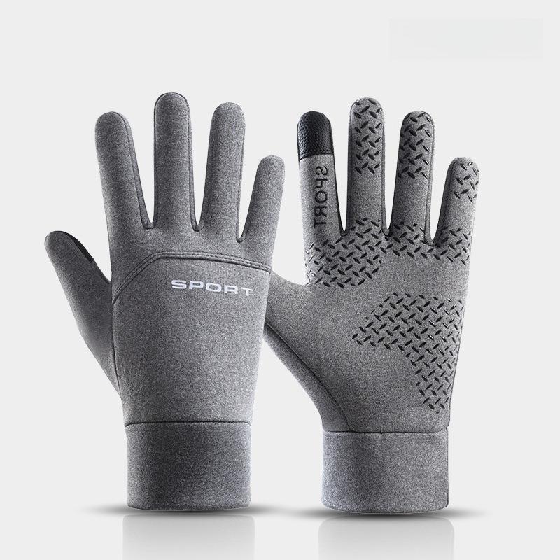 Winter Warm Gloves Touch Screen Windproof Non Slip Cold-proof Cycling Gloves Outdoor Men's Women's Running Hiking Skiing Gloves