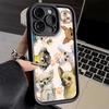 Phone Case for iPhone 17 Air 16E 15 16 Pro Max Chihuahua Puppy Teacup Dog Cover 14 Plus 13 12 Mini Soft Shell Silicone Fundas