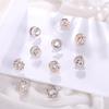 Korean Style Rhinestone Anti-Exposure Brooch Scarf Buckle - Creative Stick Pin Jewelry