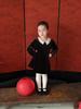 2025 Winter Girls' Velvet Lapel Dress: Korean-Style Hepburn Princess Dress