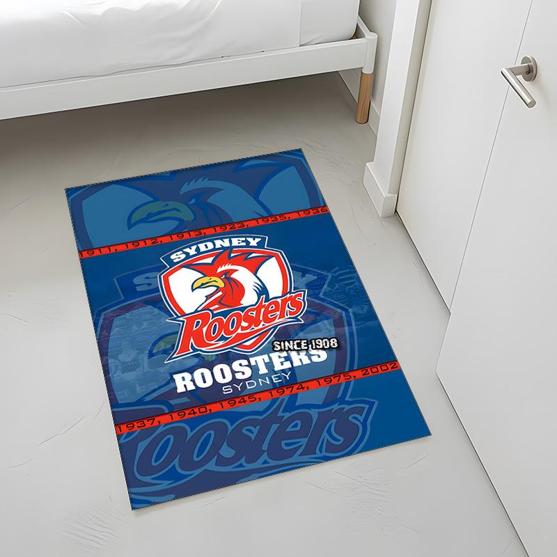 Sydney Roosters (5) Teppich Geeignet Für Wohnzimmer Schlafzimmer Computerräume Essbereiche Und Platzierung Unter Tischen Und Stühlen Auch Eine Ideale Wahl Für