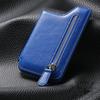 Phone Card Holder Magnetic Snap Detachable Multifunctional Self-adhesive Non-slip Smartphone Stand Zipper Closure
