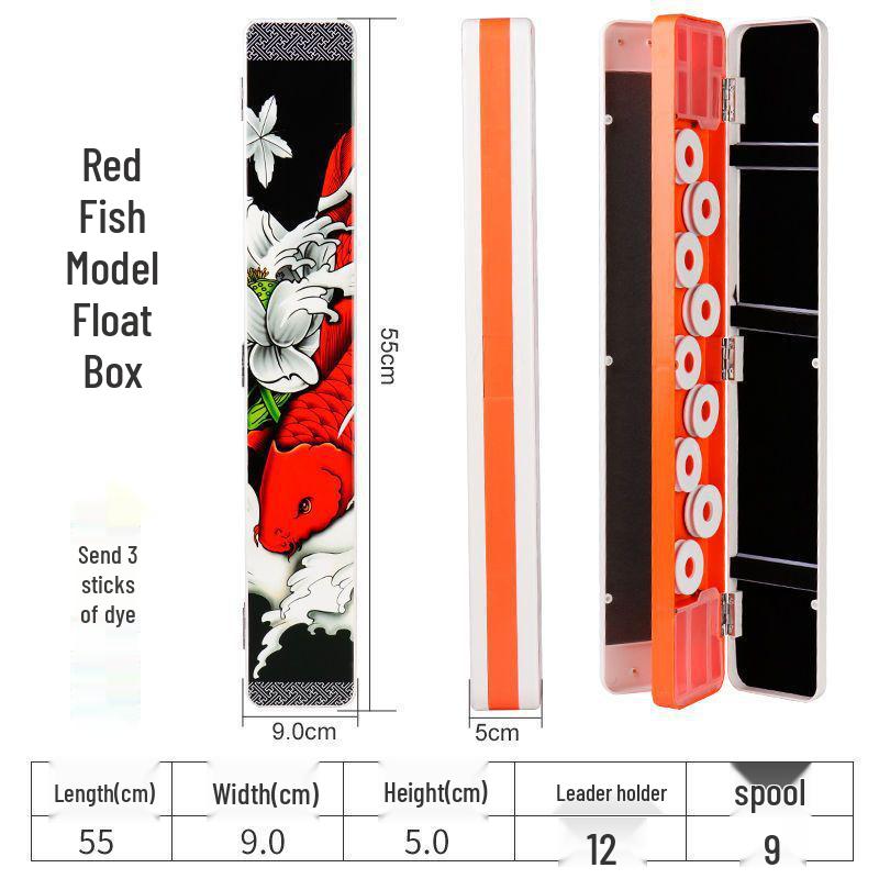 Three-Layer Multi-Functional Fishing Float and Accessories Box Set - Large Capacity Leader Line Organizer