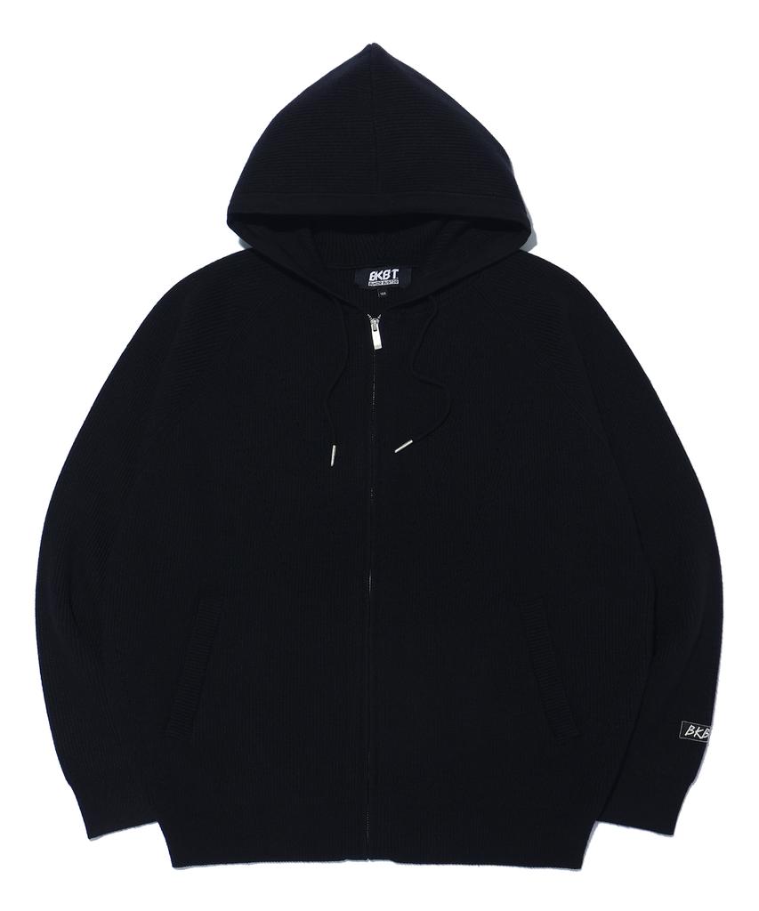 Bunkerbuster Hazzi Knit Zip-Up Hoodie Mq5Su507_Black