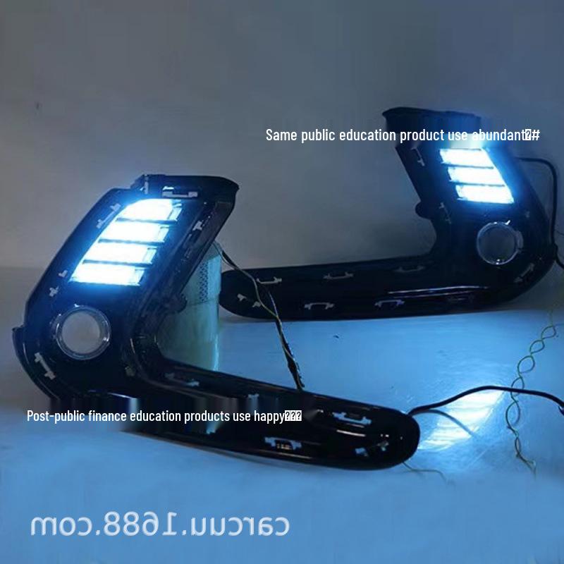 LED Daytime Running Lights for 16-17 Hyundai Elantra, 4 Bars, 3 Color Options