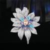 Exquisite Luxury   Flower Brooches For Women Clothing Coat Party Accessries Gifts
