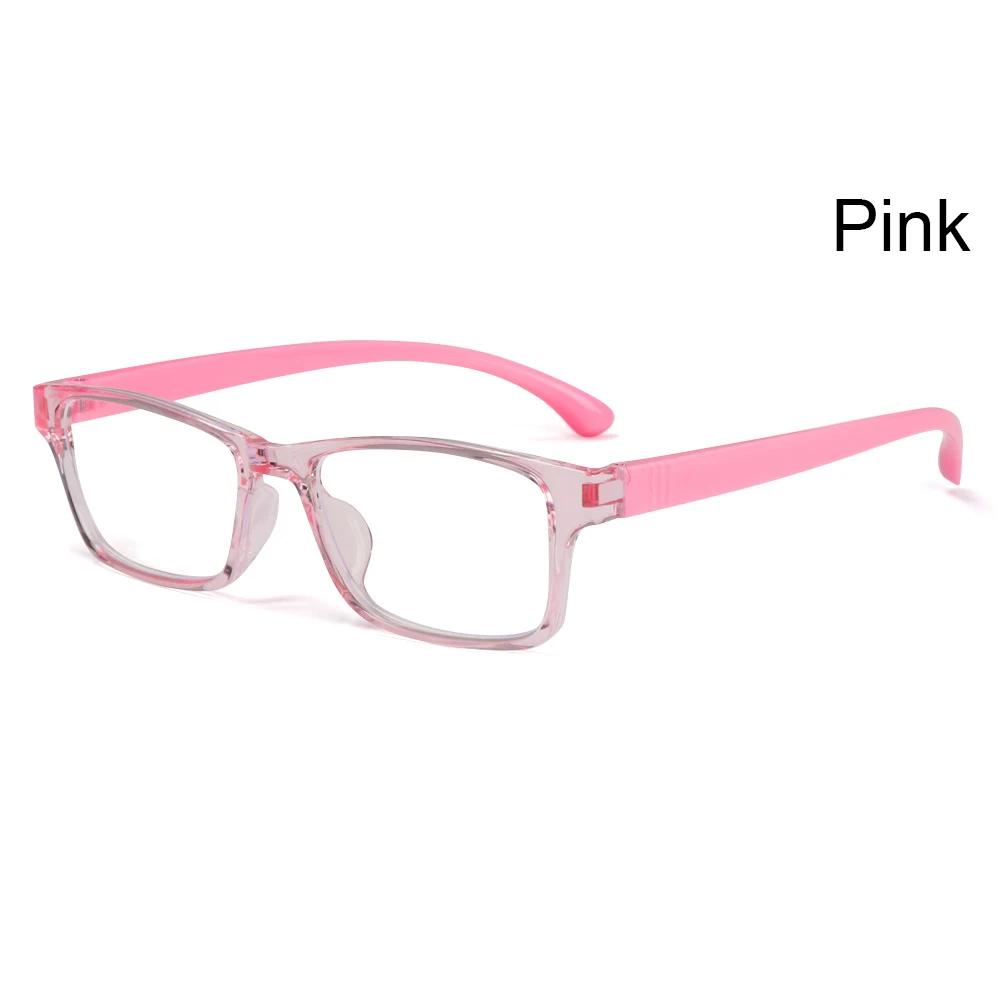 1PC Kids Boy Girl Anti-blue Light Glasses Ultra Light Frame Protection Eyeglasses Student Computer Online Study Classes Eyewear