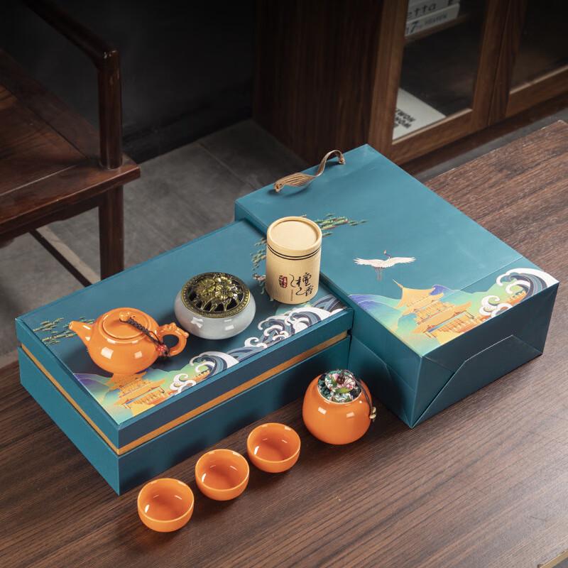 Chinese Style Ceramic Tea Set Gift Set