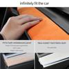 Betterhumz For Tesla Model 3 Y     Car Dashboard Trim Sticker Door Panel Made of Alcantara Tuning Accessories