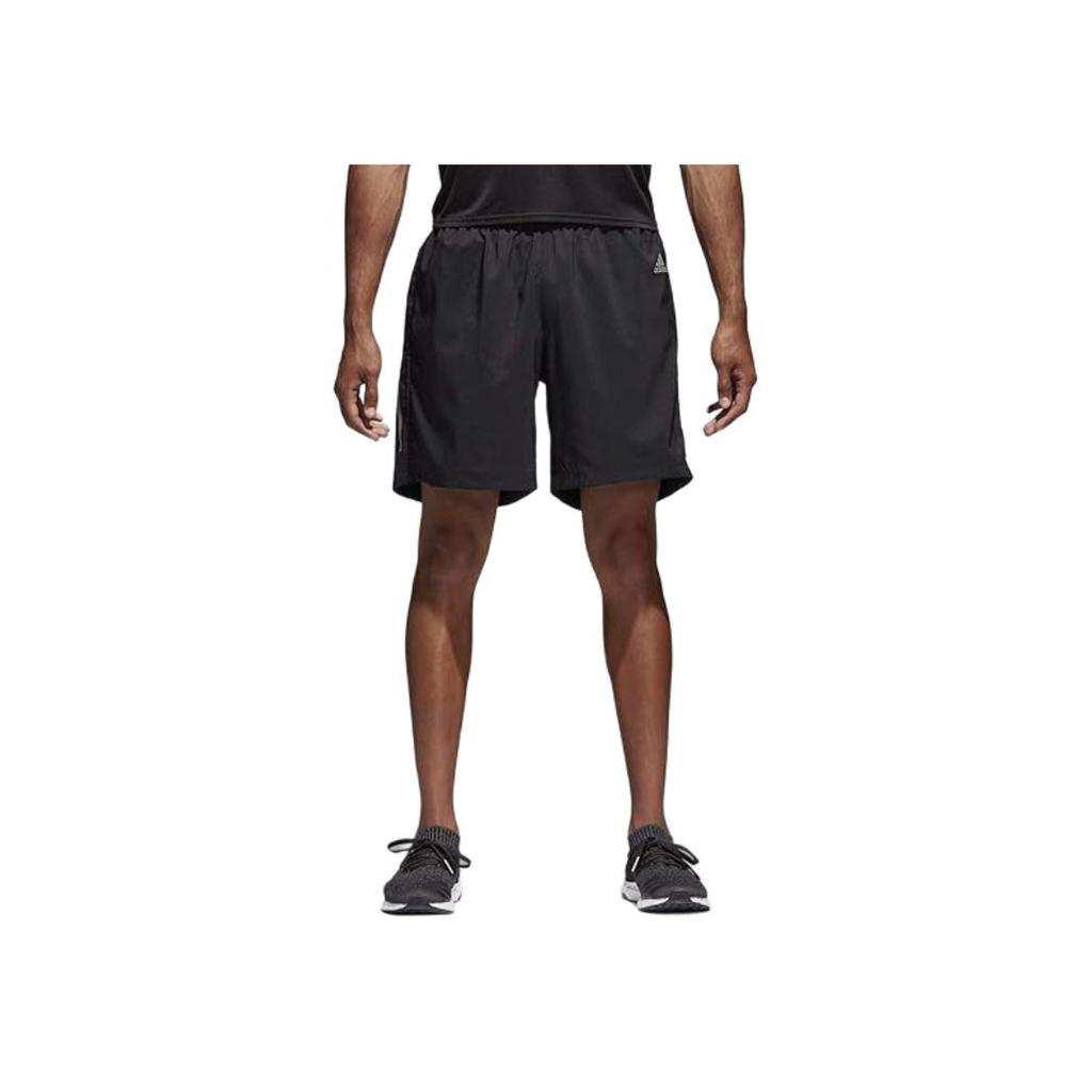 adidas Pantaloncini Casual Larghi con Elastico in Vita e Logo da Uomo Neri CG1958