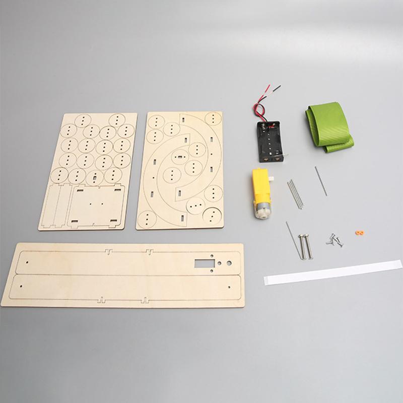 Konveyör Bant Diy Yaratıcı Kendi Kendine Montaj Ekleri Öğretim Projeleri 1 Set