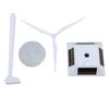 Solar Energy Wind Mill Toy Educational Decorative Dual Use Turbine Solar Powered Windmills for Kids Science Teaching