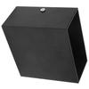 LED Wall Light 7W Indoor   Lamp Bedroom Hallway Porch Balcony Decoration 100265V(Black ShellWhite Light )