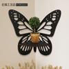 Luna Moth Lamp Kryształowa Półka Stojak Do Przechowywania Oleju Motyl Drewniana Ścienna Dekoracja Ścienna Salon Organizer Półka Domowa