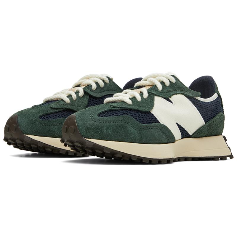 New Balance 327 Green Brailed Sneakers U327WVD