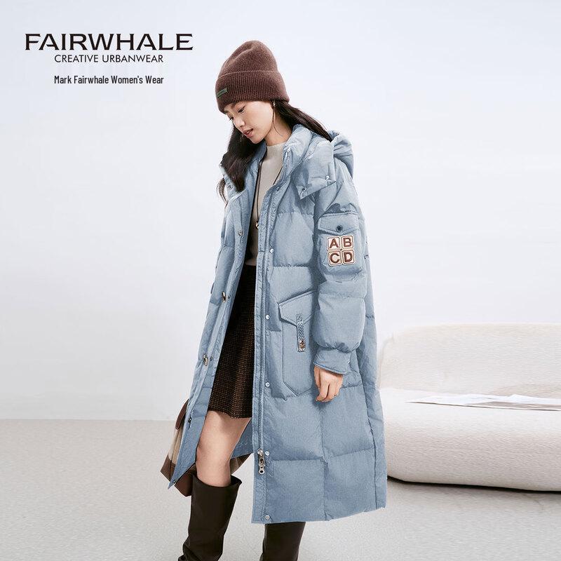 Mark Fairwhale Women's Long Hooded Duck Down Parka