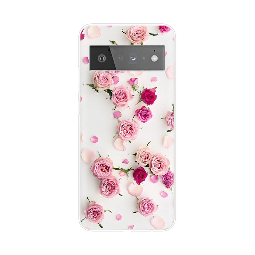 For Google Pixel 6 Pro Case Silicone Soft Clear TPU Phone Cover for Google Pixel6 Pixel 6 Pro 6A Case Pixel6A Cover Bumper Coque