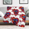 I love my boyfriend Miguel Oharas with Mayday Throw Blanket Soft Solid Color Blanket for Couch Bed