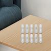 Portable Coin storage tube Tube Clear Transparent Protection Collection