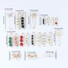53pcs/20/8/6/1 New Pearls Pin Brooch For Women Waist Tighting Clip Safety Pin Brooch Sweater Cardigan Buckle Brooches Jewelry Gift