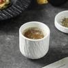 Rock Patterned Straight Cup Black Drinking Ceramic Tea Cup Without Handle, Hotel Restaurant Drinking Tea Cup, Tea Cup, Wine Cup