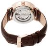 Salvatore Marra Men's Automatic Watch with Domed Crystal, Brown, SM17114-PGWH, Officially Imported