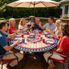 Independence Day Party Tablecloth For Children, Patriotic Party Decorations, Disposable PE Tablecloth