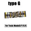 Distintivo Emblema Decalcomania Adesivo Metallo 3D Lettera Coda per Tesla Model 3/Y/S/X Plaid Bagagliaio Portellone Parafango Accessorio Auto Decalcomania Carrozzeria