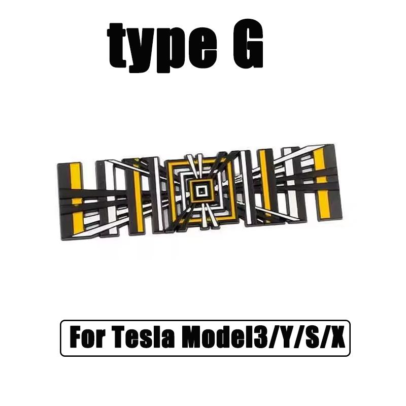 Distintivo Emblema Decalcomania Adesivo Metallo 3D Lettera Coda per Tesla Model 3/Y/S/X Plaid Bagagliaio Portellone Parafango Accessorio Auto Decalcomania Carrozzeria